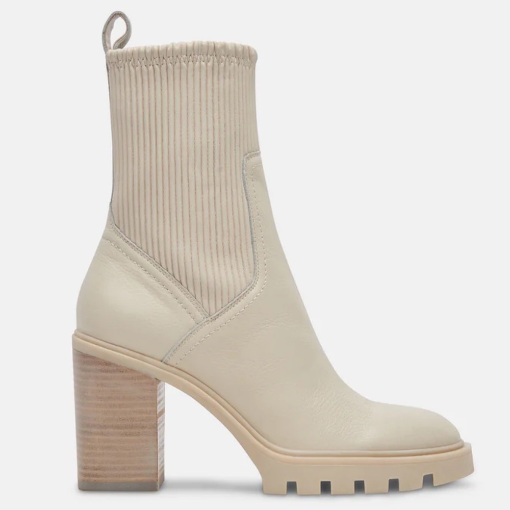 Dolce Vita Marni H2O Boots Ivory 9 NEW